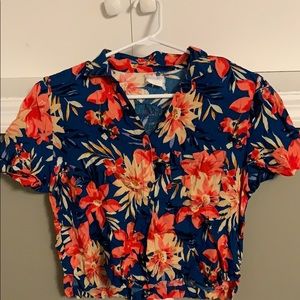 Hawaiian button down